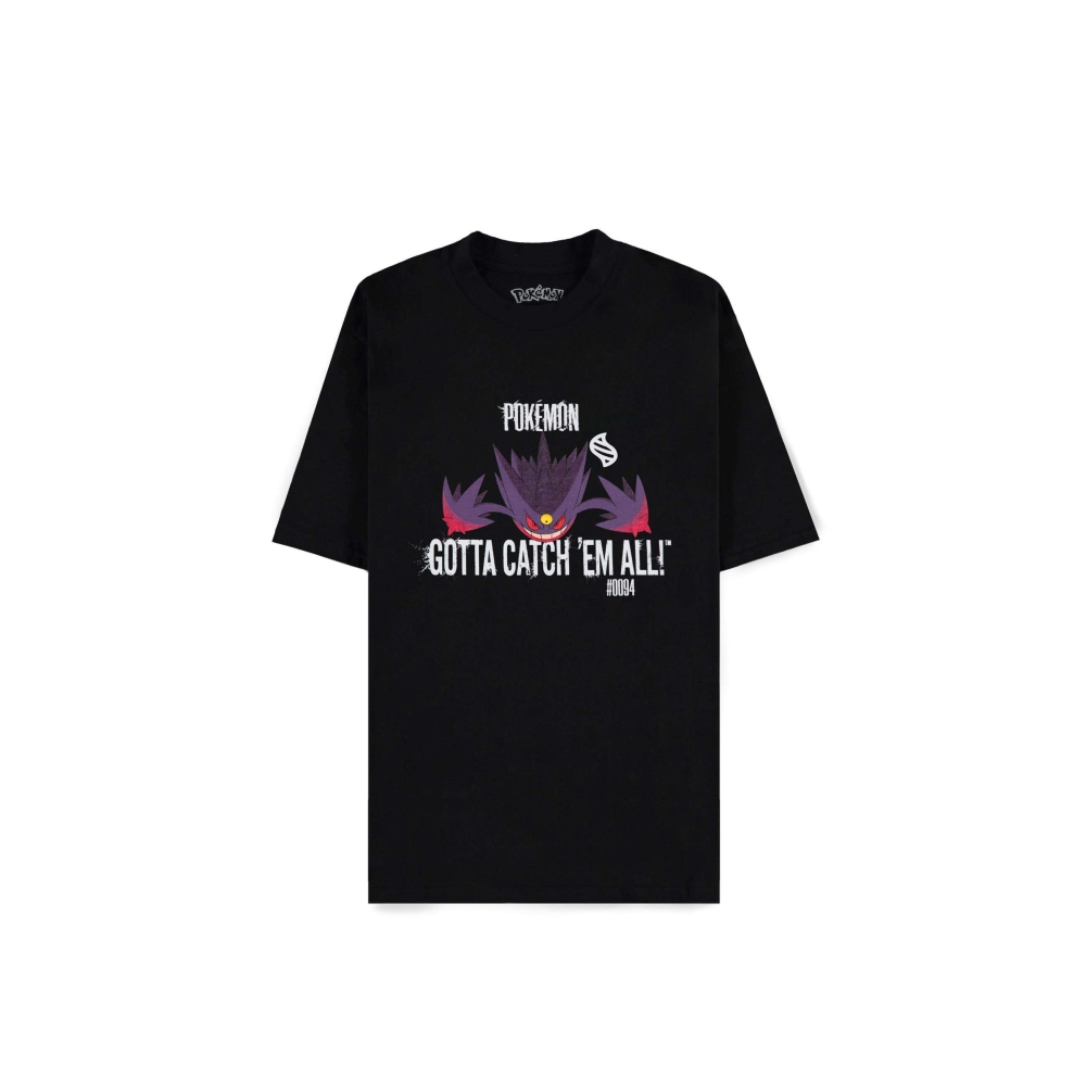 Pokémon - Mega Gengar Unisex TShirt - Schwarz